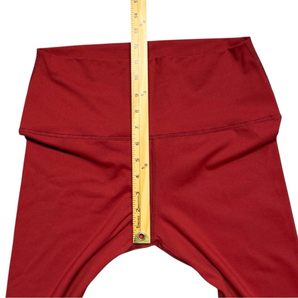 Born Primitive Leggings Lift Yourself Up 7/8 NWT Red Wine XXL Activewear Athlete - Picture 7 of 14